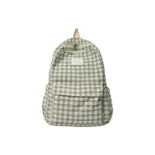 LUVISTRUE Composite Cloth Backpack Regular Women's Coffee/Khaki/Ecru