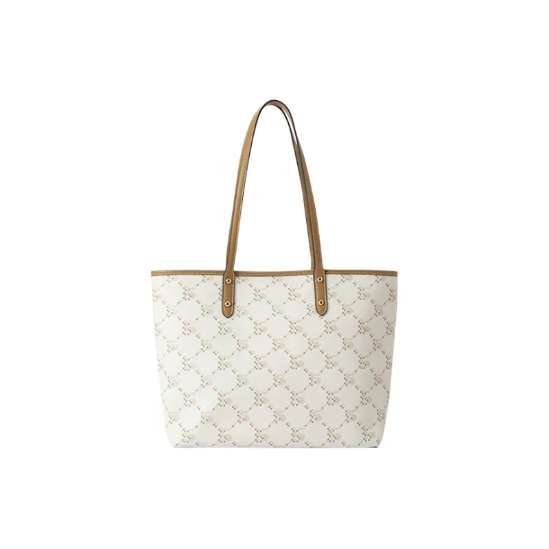 SEM/R Synthetic Leather Tote Bag, Shopping Bag, Shoulder Bag Women's Grey Tones/khaki/fantasy Pink-16