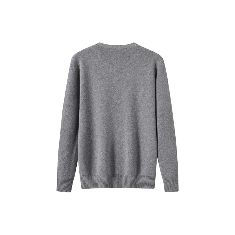 H YXIANG Cashmere Sweater Men's-1