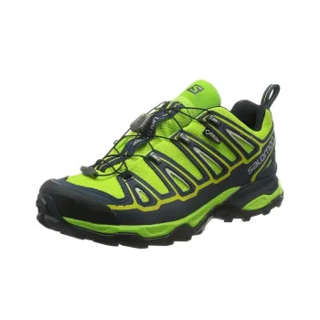 SALOMON Anti-Slip Wear-Resistant Low-Top Trekking Shoes Men's Green