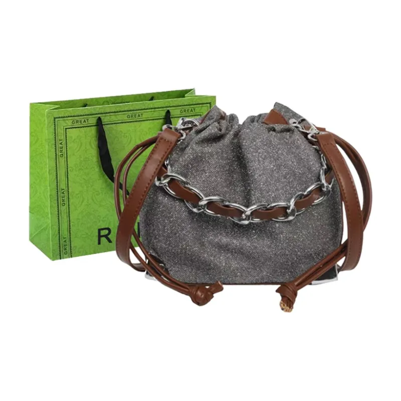 RUIPAI Fabric Shoulder Bag Women's Champagne/Black/Silver-10