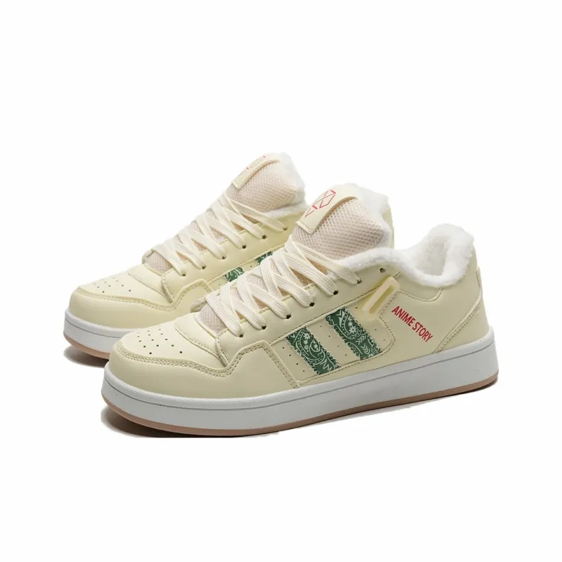 T628 Puffy Shoes, Box Included Slip Resistant, Abrasion Resistant, Lightweight Low Top Skateboard Shoes Unisex-55