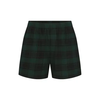 SKIMS Fake Day Collection FW24 FLANNEL SLEEP MENS SHORT Pajama Pants Men's Cypress Plaid/Cypress Check