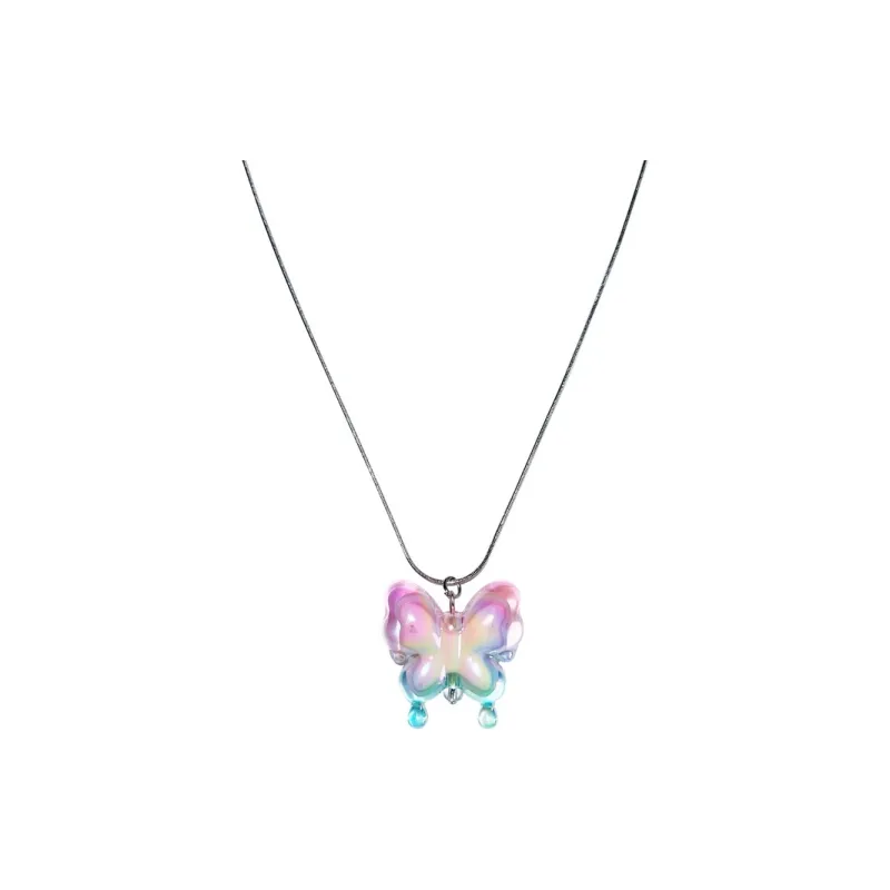KING OF BLING Titanium Steel, Acrylic Necklaces Unisex Year Of The Snake Good Luck-0