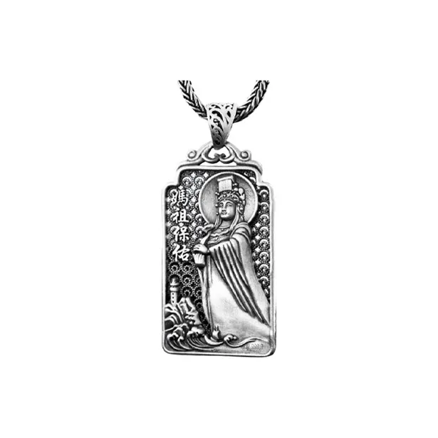 CUTE DAME S999 Sterling Silver Necklaces Unisex Silver-0