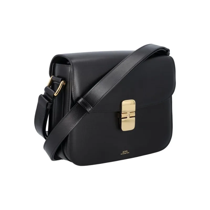 A.P.C Grace Foldover Top Shoulder Bag-2