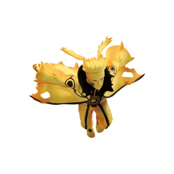 BANPRESTO NARUTO Bandai Glass Factory VS Naruto Uzumaki, Six Paths, Nine Tails Mode, Figure Bonus Gifts