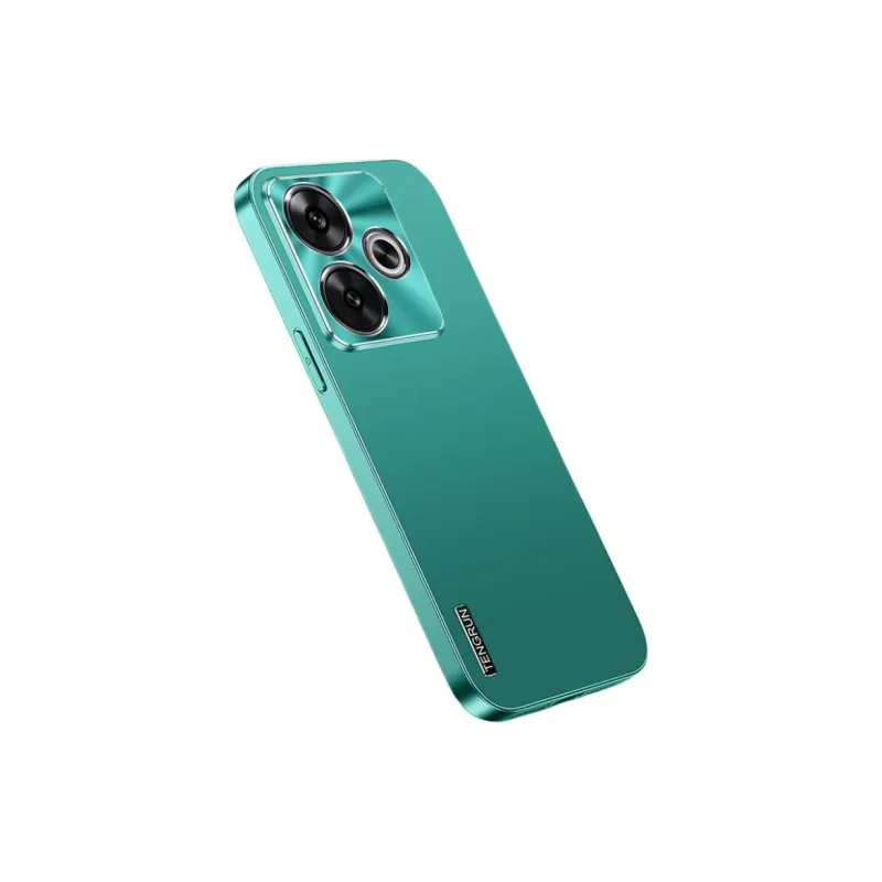 ZHUOJI Matte Material Metal Lacquer Case Compatibility With Redmi Turbo 3 Phone Cases Matte Skin Case-2