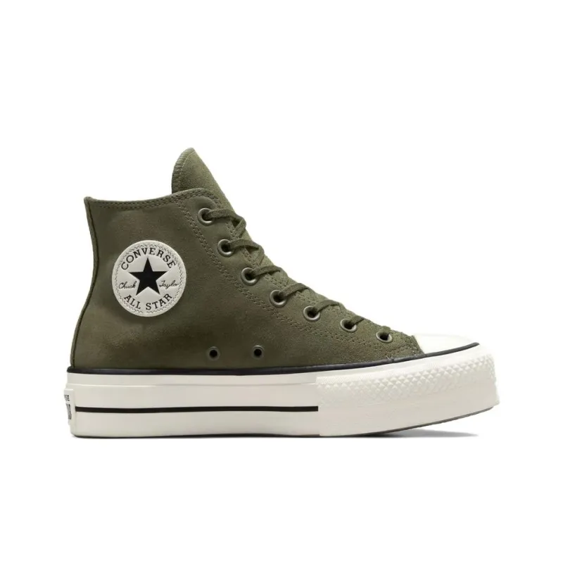 Converse Women's Chuck Taylor All Star Lift Platform High 'Colorful Suede Utility' Women's-1