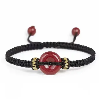CUIYIN Cinnabar Bracelets Unisex