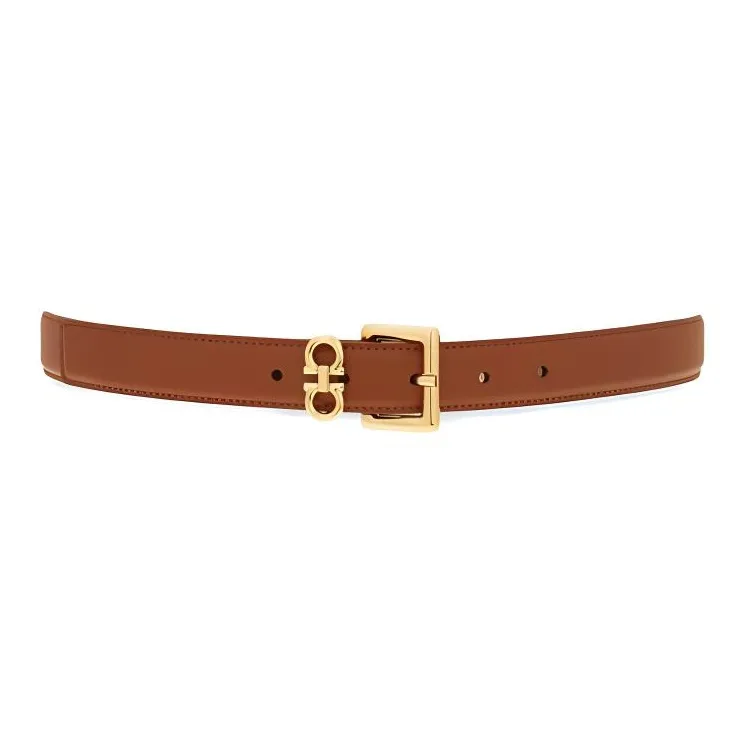 Ferragamo Gancini plaque Belt-1