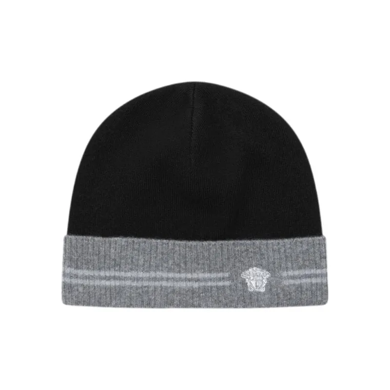 VERSACE Medusa Embroidered Beanie-0