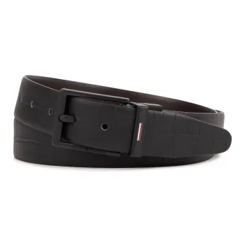 Tommy Hilfiger Cow Leather Leather Belts Men's Width  3.5cm