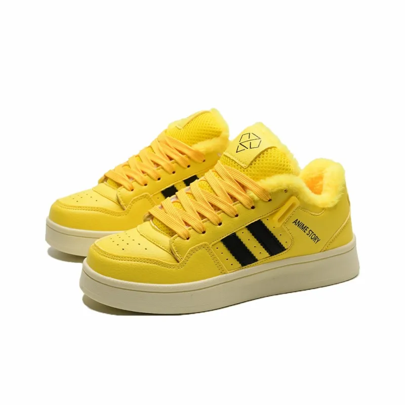 T628 Puffy Shoes, Box Included Slip Resistant, Abrasion Resistant, Lightweight Low Top Skateboard Shoes Unisex-48