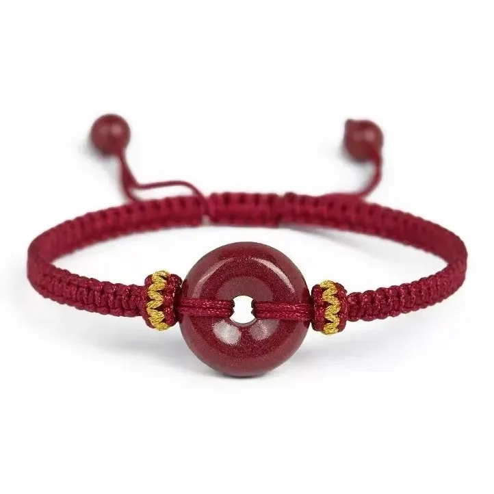 CUIYIN Cinnabar Bracelets Unisex-0