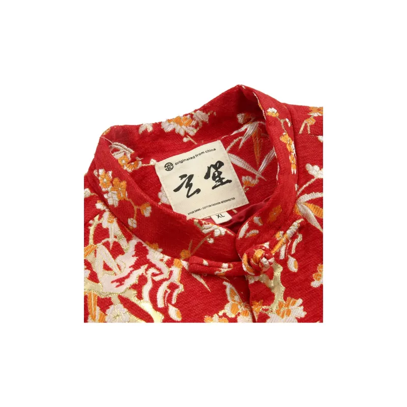 XUANSHENG Jackets Coats Men's Red-2