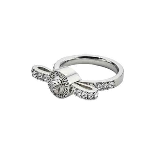 VERSACE Gianni Ribbon Crystal Ring
