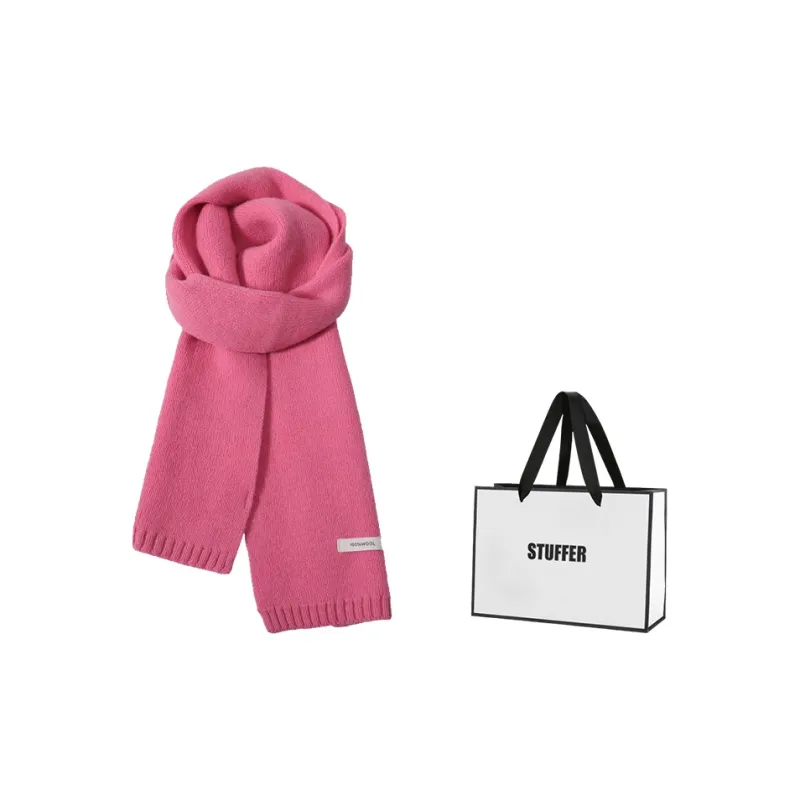STUFFER 100% Sheep Wool Knit Scarves Unisex-9