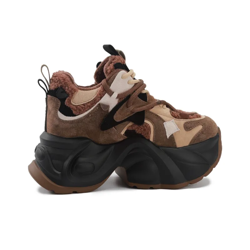 TOM TAILOR Breathable Height Increasing Warmth Chunky Sneakers Women's-8