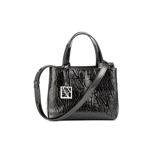 ARMANI EXCHANGEAE PU Bucket Bag, Shoulder Bag, Crossbody Bag, Handbag Women's Black