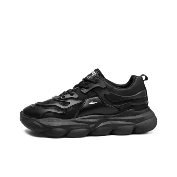 Kuding Chunky Sneakers Men's Black