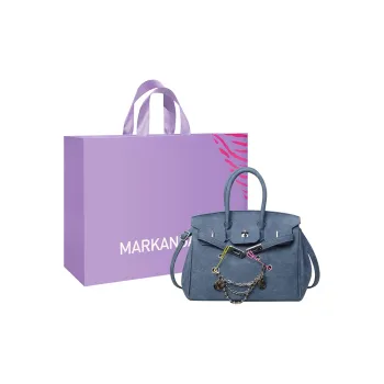 MARKANGARO Denim Crossbody Handbags Regular Women's Blue/Pink/Light Blue