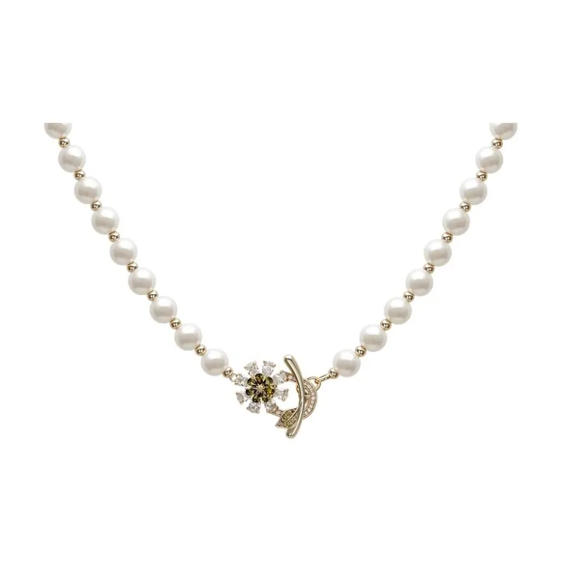 RiotLILY Faux Pearl Necklaces Unisex-0