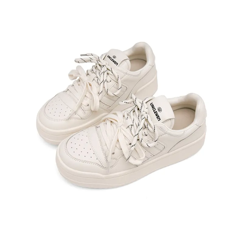 UNCLEWEN Icelandic Tundra Anti Slip And Wear Resistant Height Increasing Low Top Skateboard Shoes Women's-7