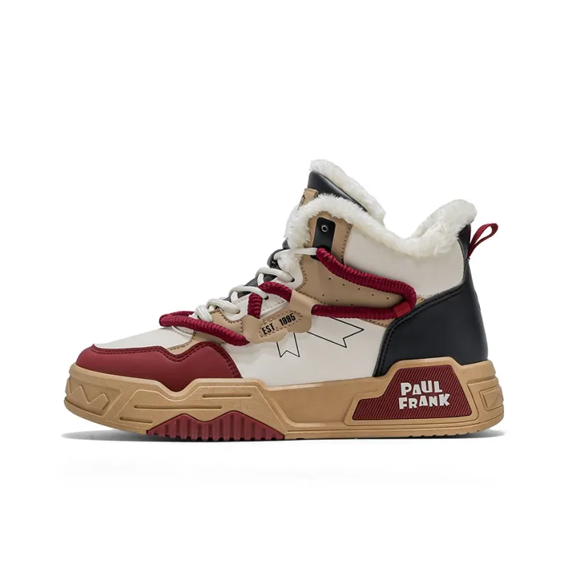 PAUL FRANK High Top Skateboard Shoes Unisex-12