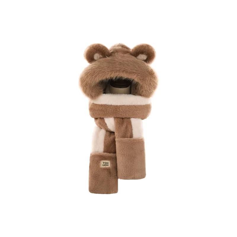 Tonlion Polyester Hoods & Plush Hats Unisex-0