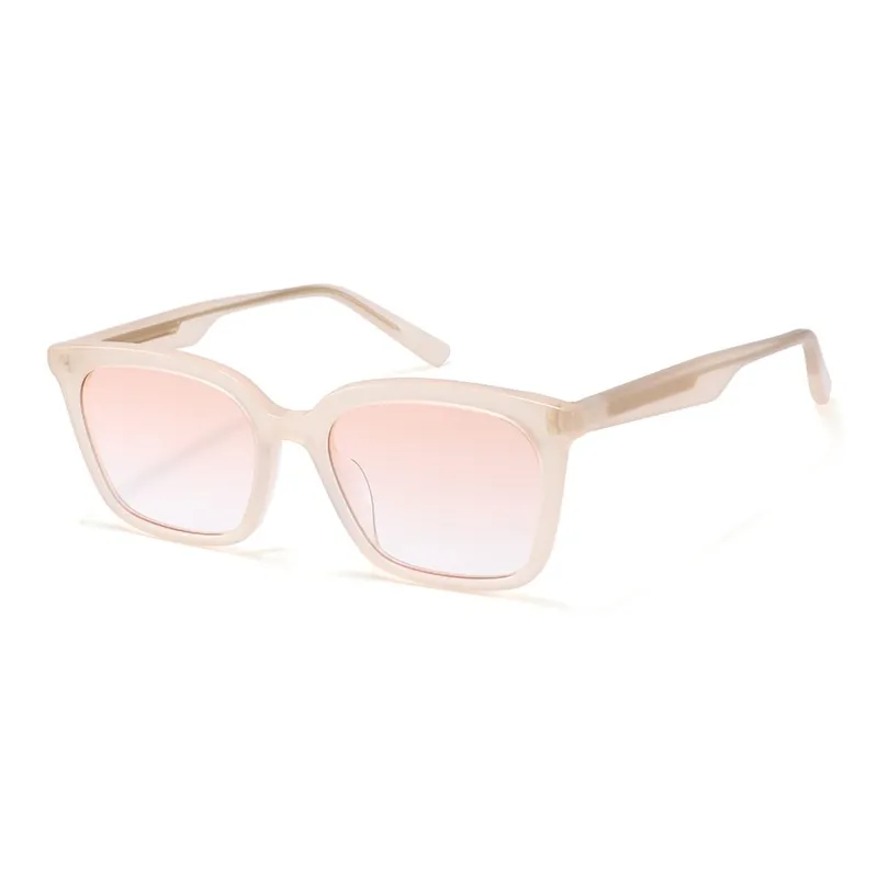 JEKA Plate Frame Square Sunglasses Unisex-5