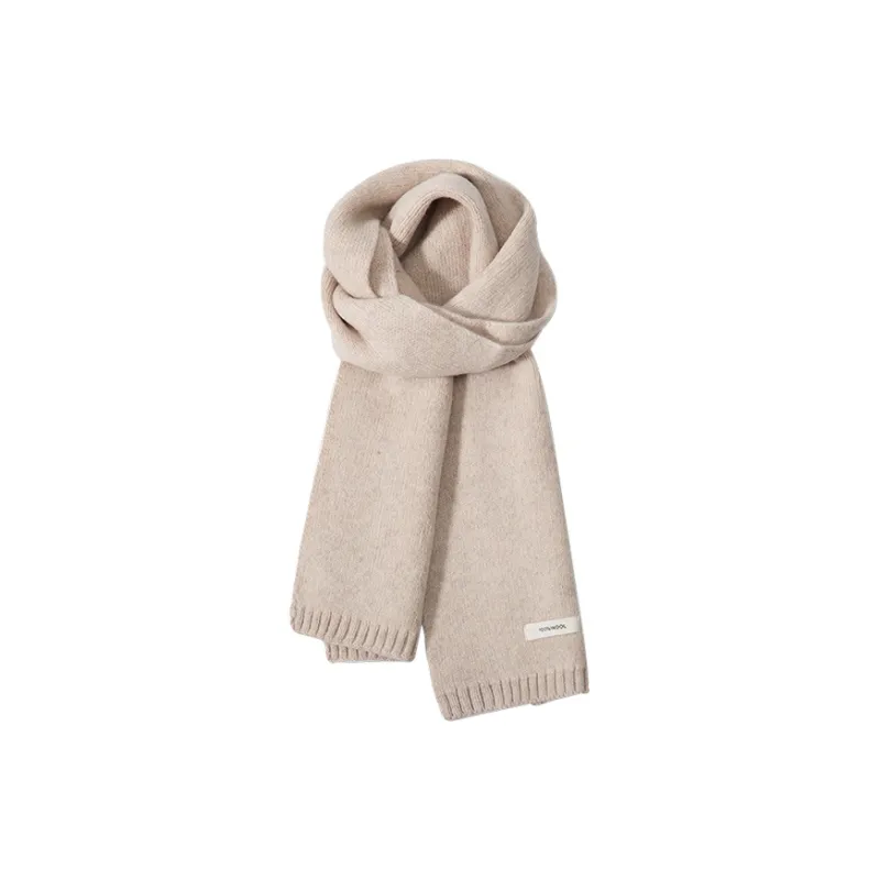 STUFFER 100% Sheep Wool Knit Scarves Unisex-1