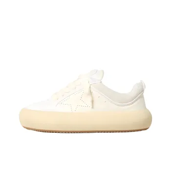 Golden Goose Space Star Cube Low Top Casual Shoes Women's White