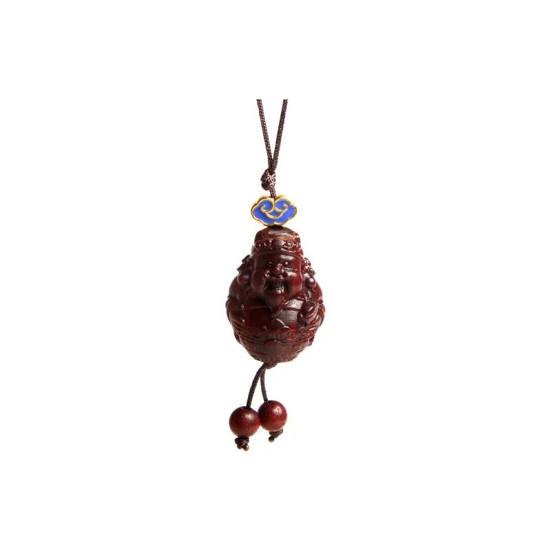 Is Here Pterocarpus Cell Phone Pendant Unisex-0