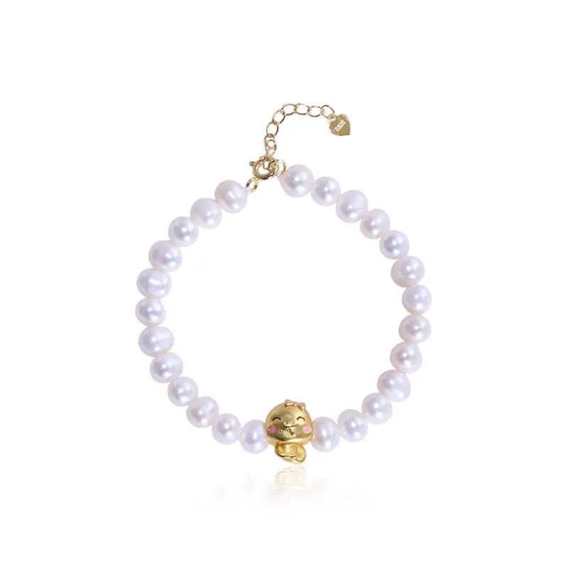 IDOKAWA Freshwater Pearl Bracelets Women's White-0