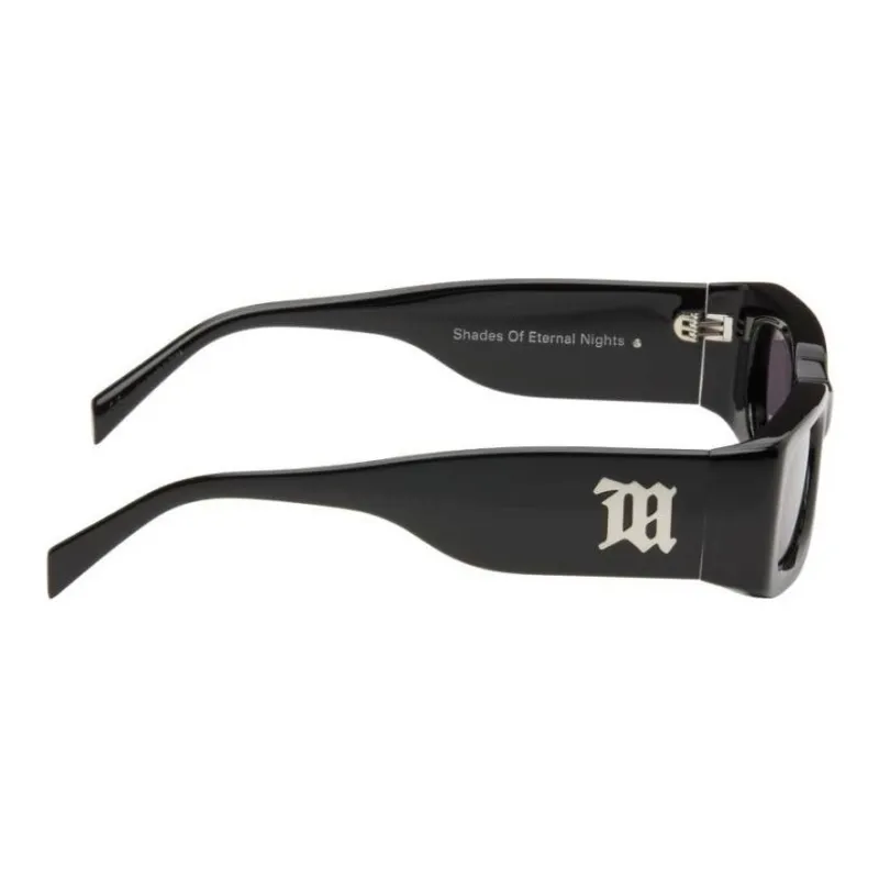Misbhv Acetate Acetate Square Sunglasses Men's Black-2