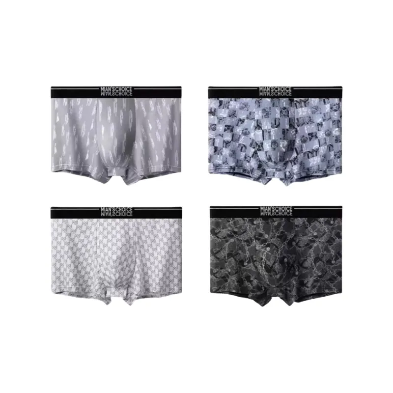 Lan Miao Underpants Men's 4 Pack-8