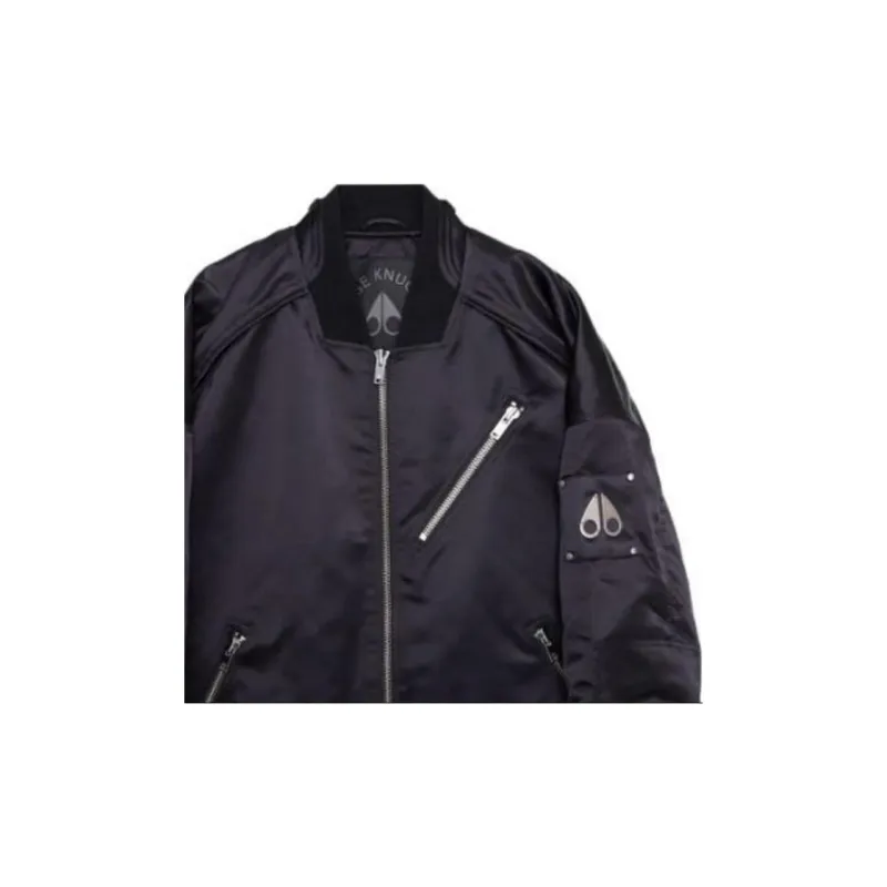 Moose Knuckles Jackets Men Black-4