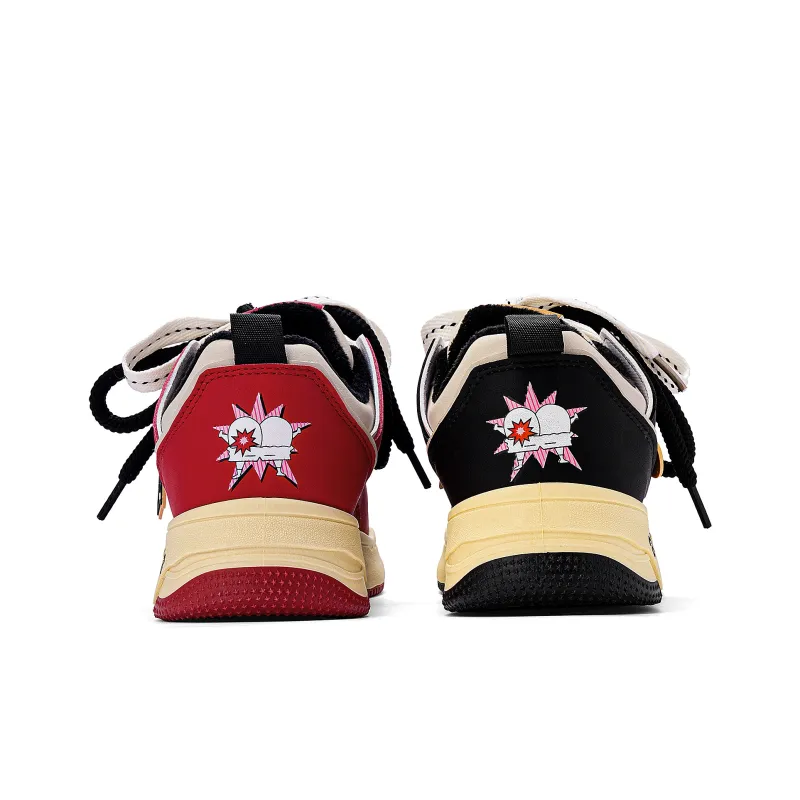 Crayon Shinchan Lightweight Breathable Height Increasing Low Top Skateboard Shoes Unisex-6