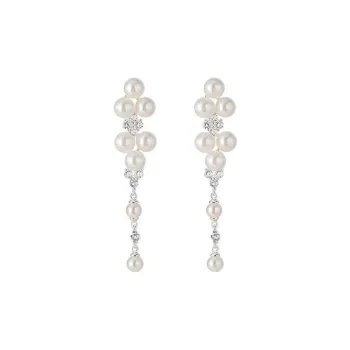 DAN DREAM S925 Silver Stud Earrings Women's