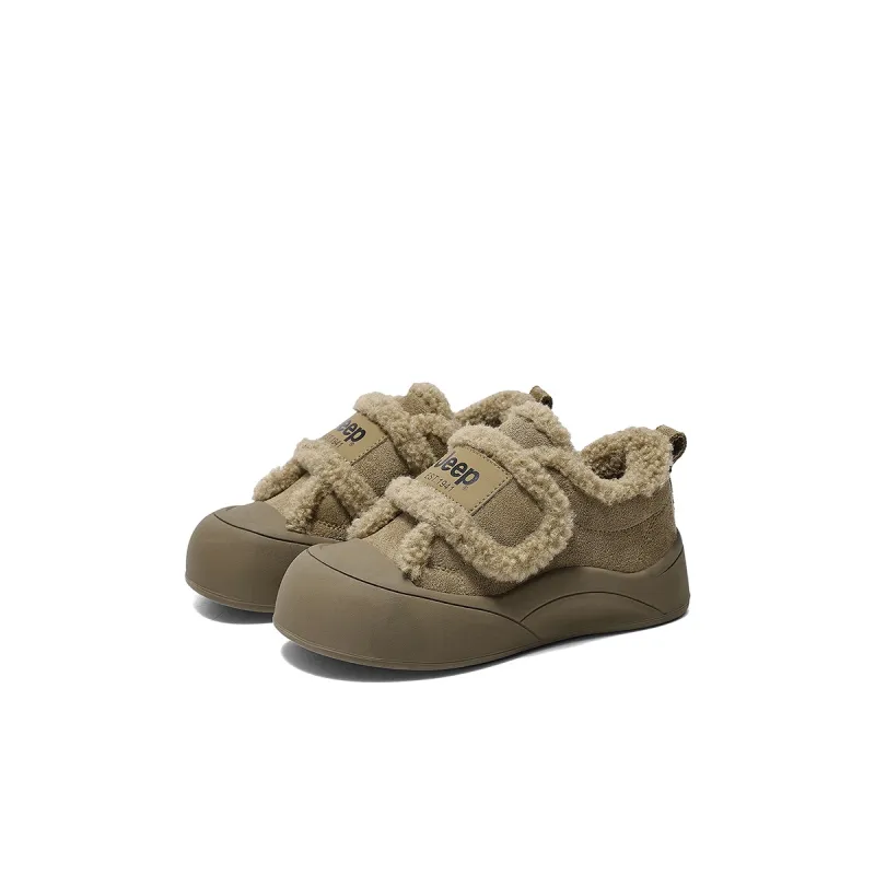 Jeep Anti Slip Wear Resistant Kids Lifestyle Shoes Light Coffee Kids'-2