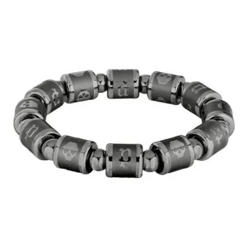 Police Stainless Steel Bracelets Men's Gray