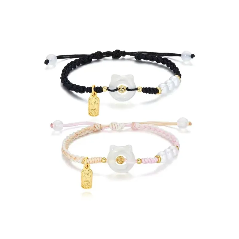 CANDY PLANET Colored Glaze Bracelets Unisex-4