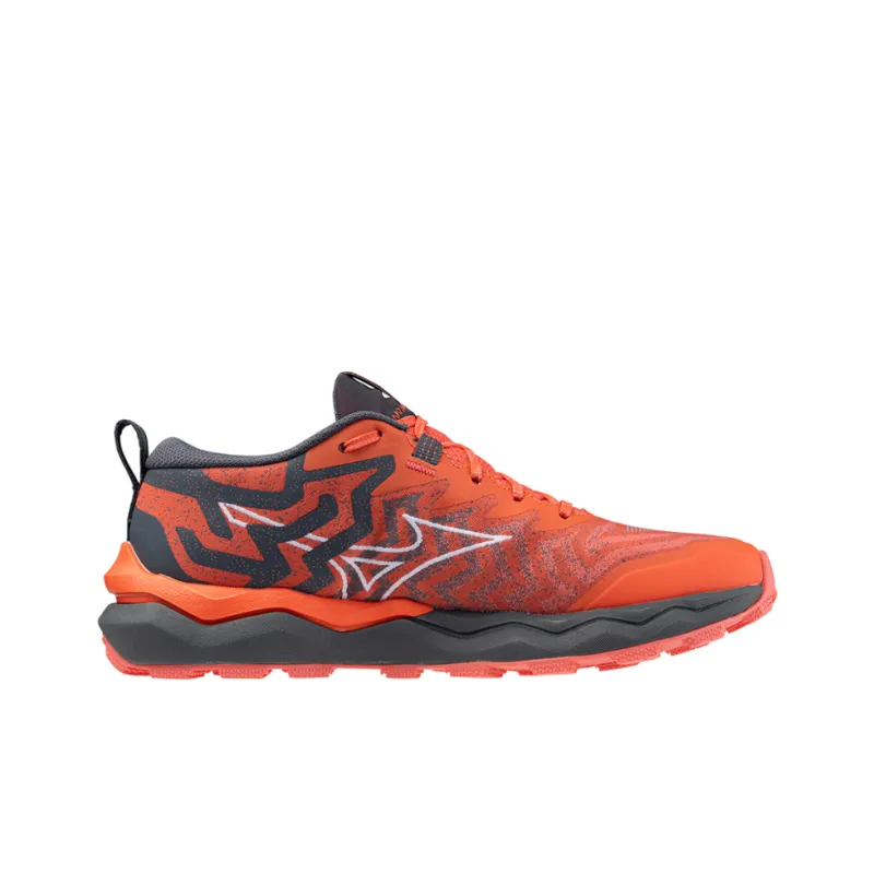 Mizuno Wave Daichi 8 Anti Slip Wear Resistant Low Top Running Shoes Women's Orange-1