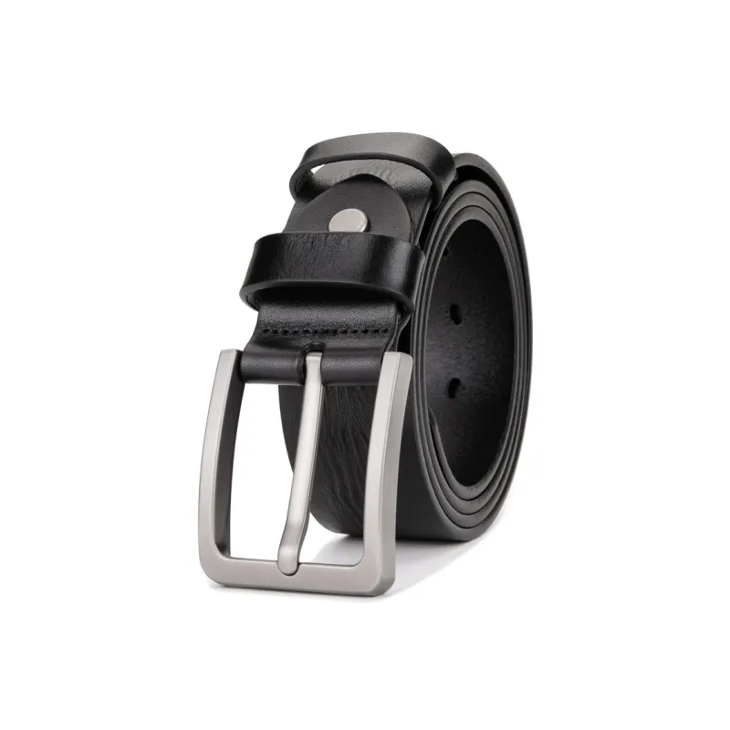 Cows Reign Cow Leather Leather Belts Men's 3.7CM-1