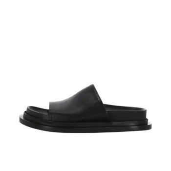 JIL SANDER Abrasion Resistant Slide Slippers Women's Black