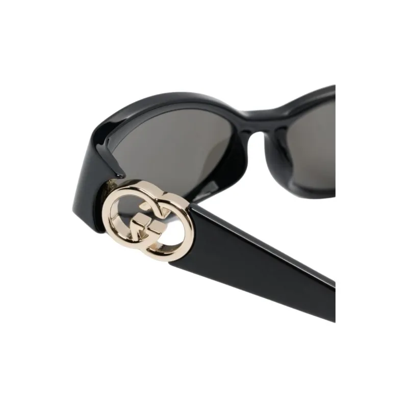 GUCCI Oval Frame Sunglasses-3