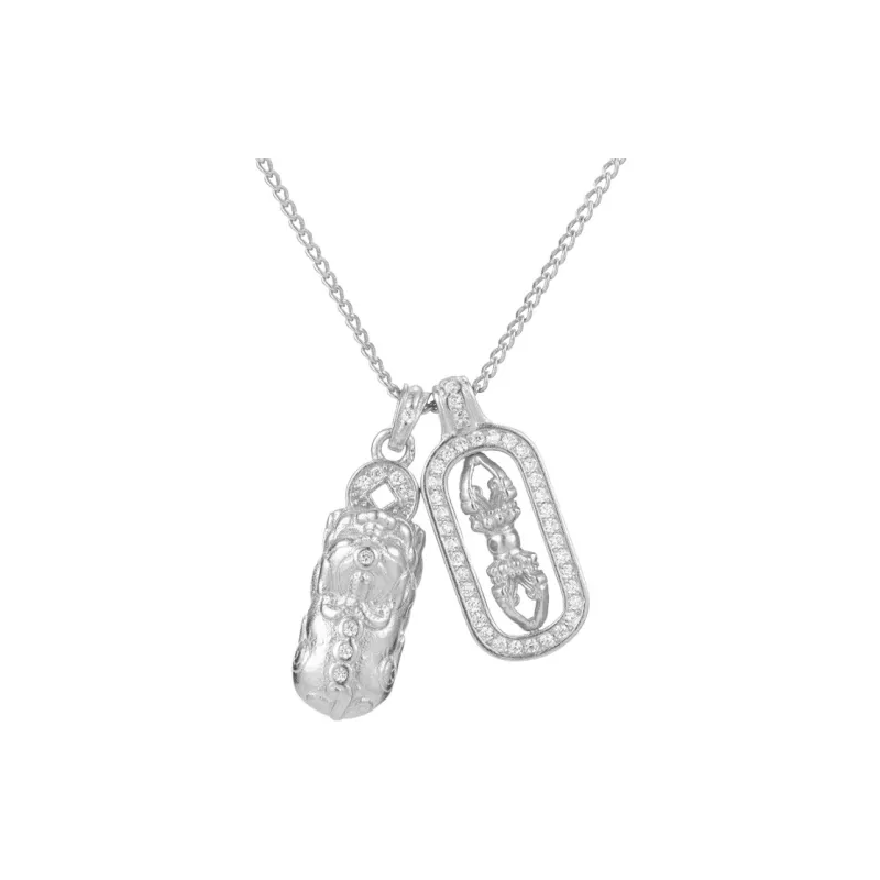 AFN 925 Sterling Silver Necklaces Unisex-0