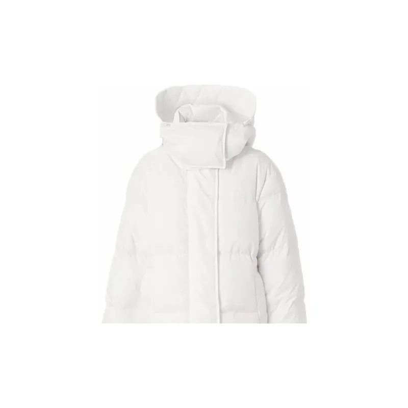 Burberry Down Jacket Women's Glossy White-4