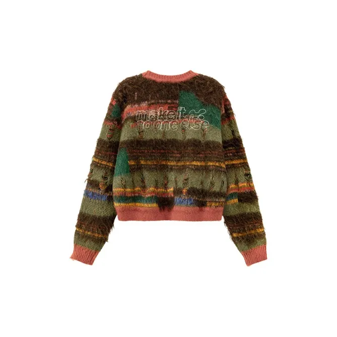 NO ONE ELSE Knitwear Women's Green Floral-1